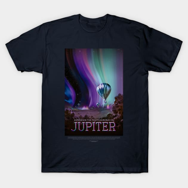 Jupiter NASA Artwork T-Shirt by GEEKNESS